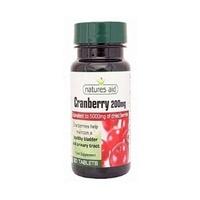 Natures Aid Cranberry 200mg 30 tablet (1 x 30 tablet)