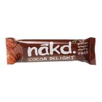 nakd cocoa delight gluten free bar 35g 18 pack 18 x 35g