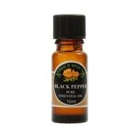 Natural By Nature Black Pepper Essential Oil 10ml (1 x 10ml)