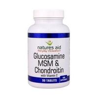 Natures Aid Glucosamine Chondroitin & MSM 180 tablet (1 x 180 tablet)