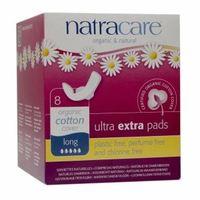 Natracare Ultra Extra Pads Long 8pads (1 x 8pads)