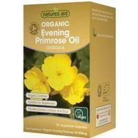 Natures Aid Organic Evening Primrose Oil 90vegicaps (1 x 90vegicaps)