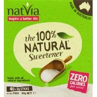 NATVIA 80 Sticks - Contains Stev...
