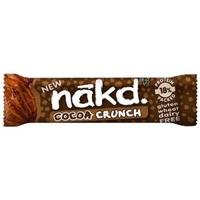 nakd nakd cocoa crunch bar 28g 18 pack 18 x 28g