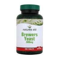 natures aid brewers yeast 300mg 500 tablet 1 x 500 tablet