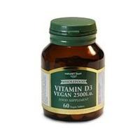 natures own vegan d3 2500iu 60 tablet 1 x 60 tablet