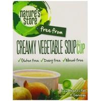 natures store cream of vegetable cup a soup 80g x 6