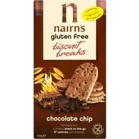 nairns gluten free chocolate chip 12 box 1 x 12 box