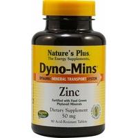 natures plus dyno mins zinc 50 mg 90 acid resistant tablets