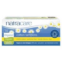 Natracare Organic &amp; Natural Tampons - Regular (with applicator) 16s