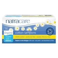 Natracare Organic &amp; Natural Tampons - Super (with applicator) 16s