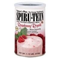 Natures Plus Raspberry Royale Spirutein Shk 1.12LB Uk