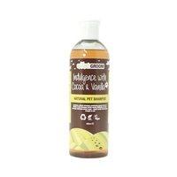 natures groom indulgence with cocoa vanilla shampoo