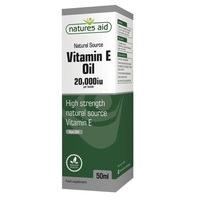 Natures Aid - Vitamin E Oil 20, 000iu 50ml