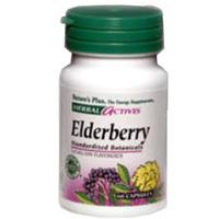 Natures Plus Herbal Actives Elderberry 110 mg Vcaps 60 Vcaps