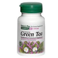 Natures Plus Herbal Actives Chinese Green Tea 400 mg Vcaps 60 Vcaps