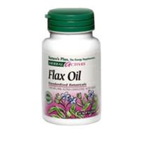 Natures Plus Herbal Actives Flax Oil 1300 mg Softgels 30 Softgels