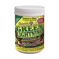 natures plus source of life green lightning energy drink 05lb