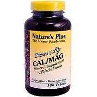Nature\'s Plus, Source of Life, Cal/Mag, 180 Tablets