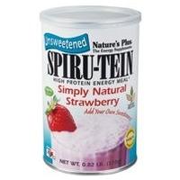 Natures Plus Simply Natural Spirutein Strawberry 1LB