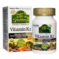 Natures Plus Source of Life Garden Vitamin K2 120 mcg Vcaps 60 Vcaps