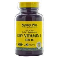 Natures Plus Dry Vitamin E 400 IU Vcaps 60 Caps