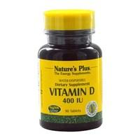 Natures Plus Vitamin D 400 IU Water-Dispersible Tablets 90 Caps