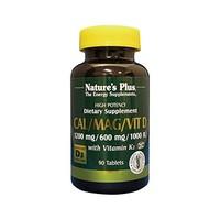 Natures Plus CAL/MAG/VIT D with Vitamin K2 - 90 Tablets