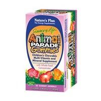 Natures Plus Animal Parade Gummies - Assorted Fruit Flavors 75 Gummies