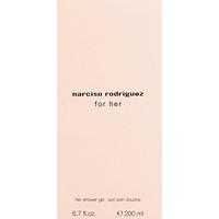 narciso rodriguez for her 200ml shower gel