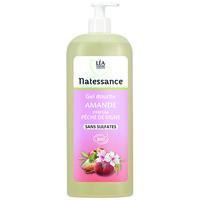 Natessance Sulfate-Free Almond & Peach Shower Gel - 1L