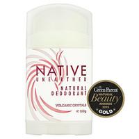 native unearthed crystal deodorant original 100g