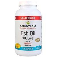 Natures Aid Fish Oil (Omega 3) 1000MG - 270 tablets