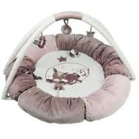 Nattou - Round Stuffed Playmat With Arches