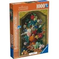 national gallery flowers in a terracotta vase 1000pc