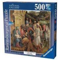 National Gallery - The Adoration of Kings 500pc (Extra Format)