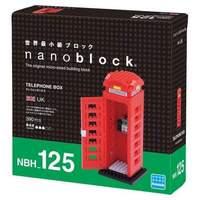 nanoblock telephone box minibricks building set