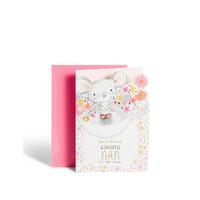 nan cute mouse card