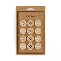 Natural Wood Buttons