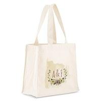 Natural Charm Personalised Tote Bag - Tote Bag with Gussets