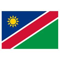 Namibia National Flag (5ft X 3ft) (5ft x 3ft) (red/blue/green)