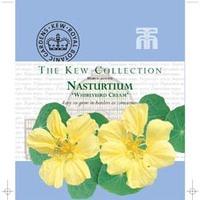 Nasturtium \'Whirlybird Cream\' - Kew Collection Seeds - 1 packet (20 nasturtium seeds)