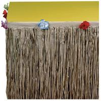 Natural Tissue Party Table Skirt