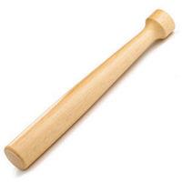 natural wooden muddler 20cm case of 24