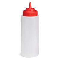 Natural Squeeze Bottle with Red Top 32oz / 945ml (Single)