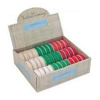 natural christmas ribbon trim spools