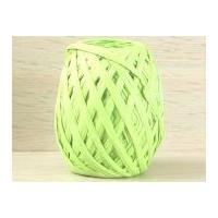 natural paper raffia apple green