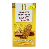 nairns gluten free biscuit breaks oats ginger