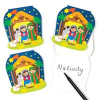 nativity memo pads pack of 6