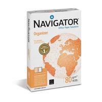 Navigator (A4) Organizer Paper 80gsm Punched 4 Holes [Pack of 500 Sheets]